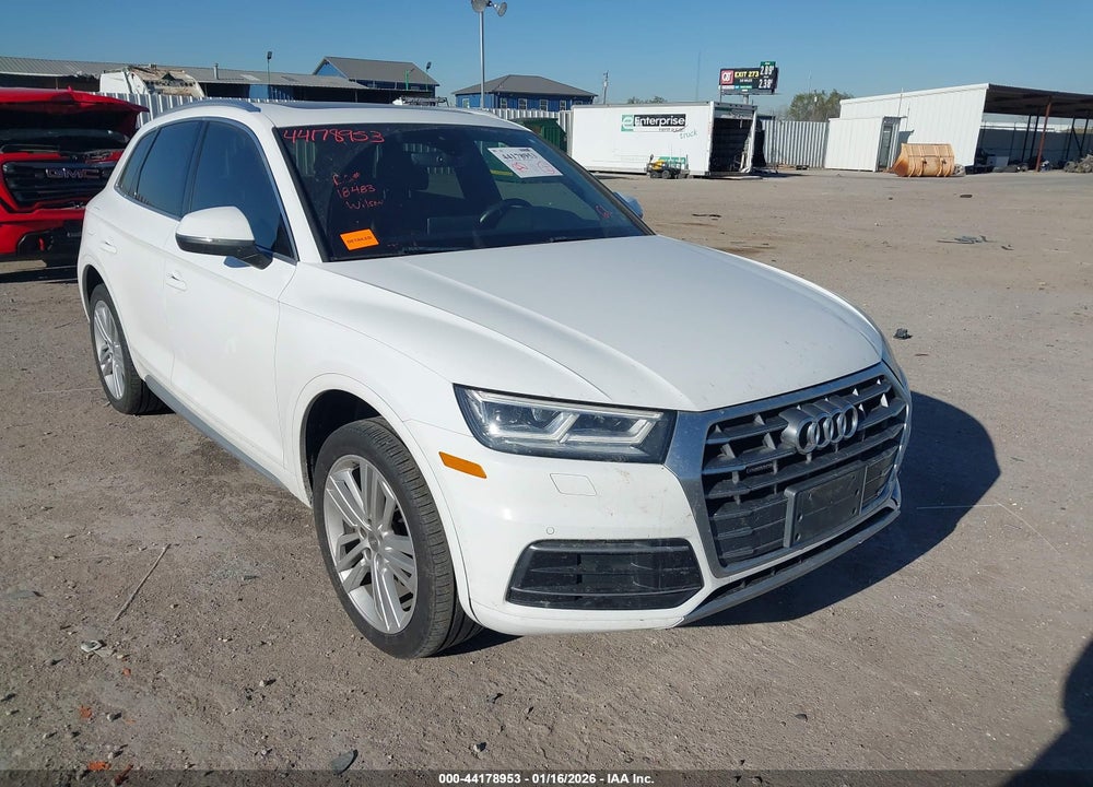 2018 AUDI Q5 2.0T PREMIUM/2.0T TECH PREMIUM VIN: WA1BNAFY9J2209928