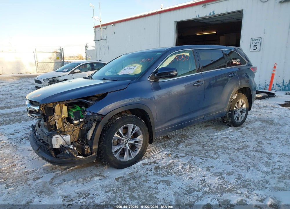 2016 TOYOTA HIGHLANDER LE PLUS V6 VIN: 5TDBKRFH0GS236031