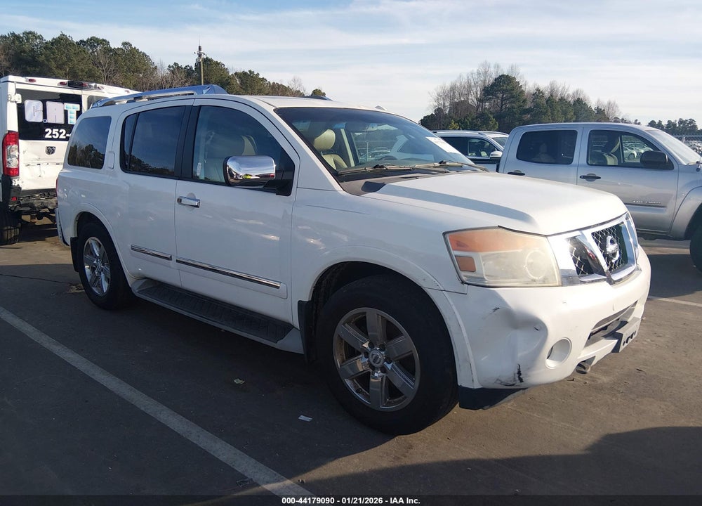 2012 NISSAN ARMADA PLATINUM VIN: 5N1BA0ND9CN608684