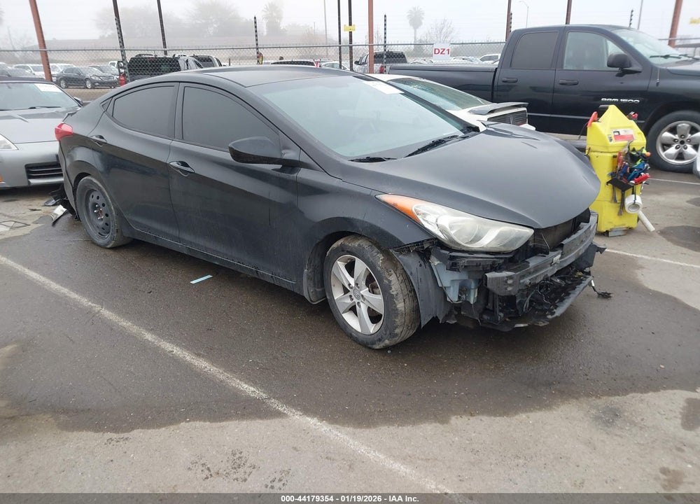 2013 HYUNDAI ELANTRA GLS VIN: 5NPDH4AE5DH274850