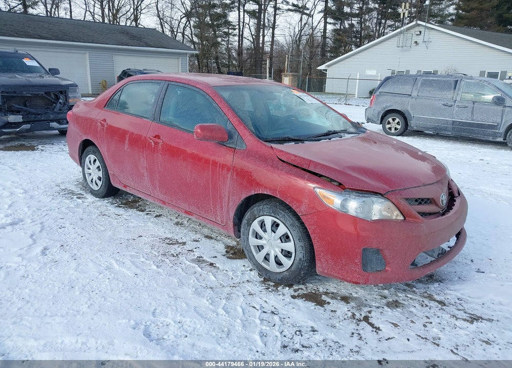 2011 TOYOTA COROLLA LE VIN: 2T1BU4EE5BC727989
