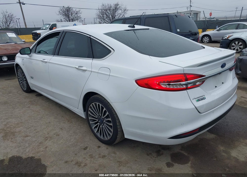 2018 FORD FUSION ENERGI TITANIUM VIN: 3FA6P0SU5JR176927