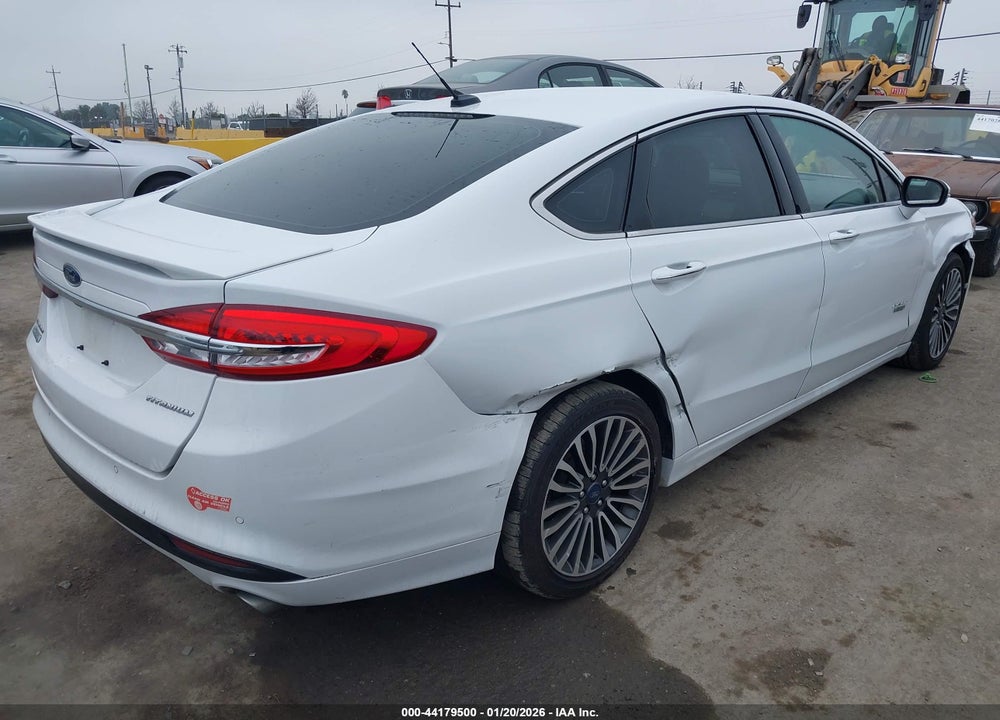 2018 FORD FUSION ENERGI TITANIUM VIN: 3FA6P0SU5JR176927
