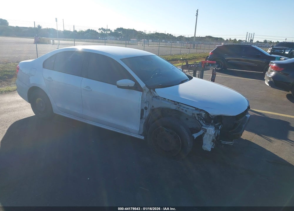 2012 VOLKSWAGEN JETTA 2.5L SE VIN: 3VWDX7AJ1CM340737