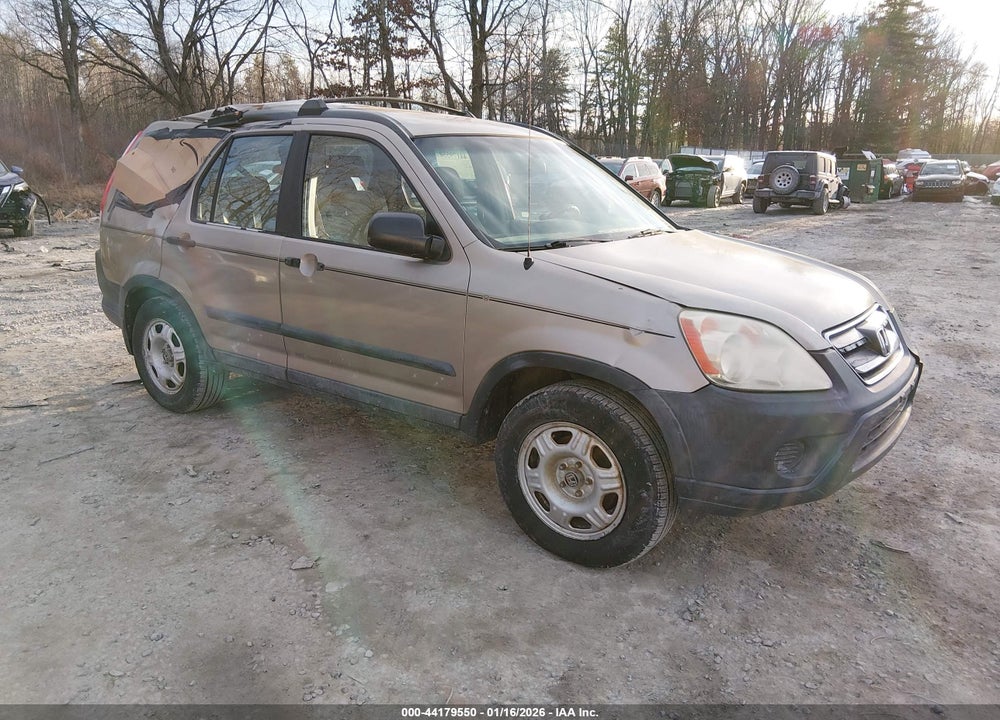 2005 HONDA CR-V LX VIN: SHSRD68595U303942