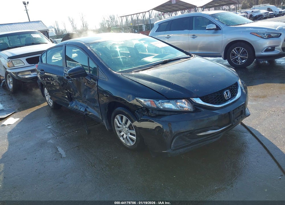 2015 HONDA CIVIC LX VIN: 19XFB2F51FE203479