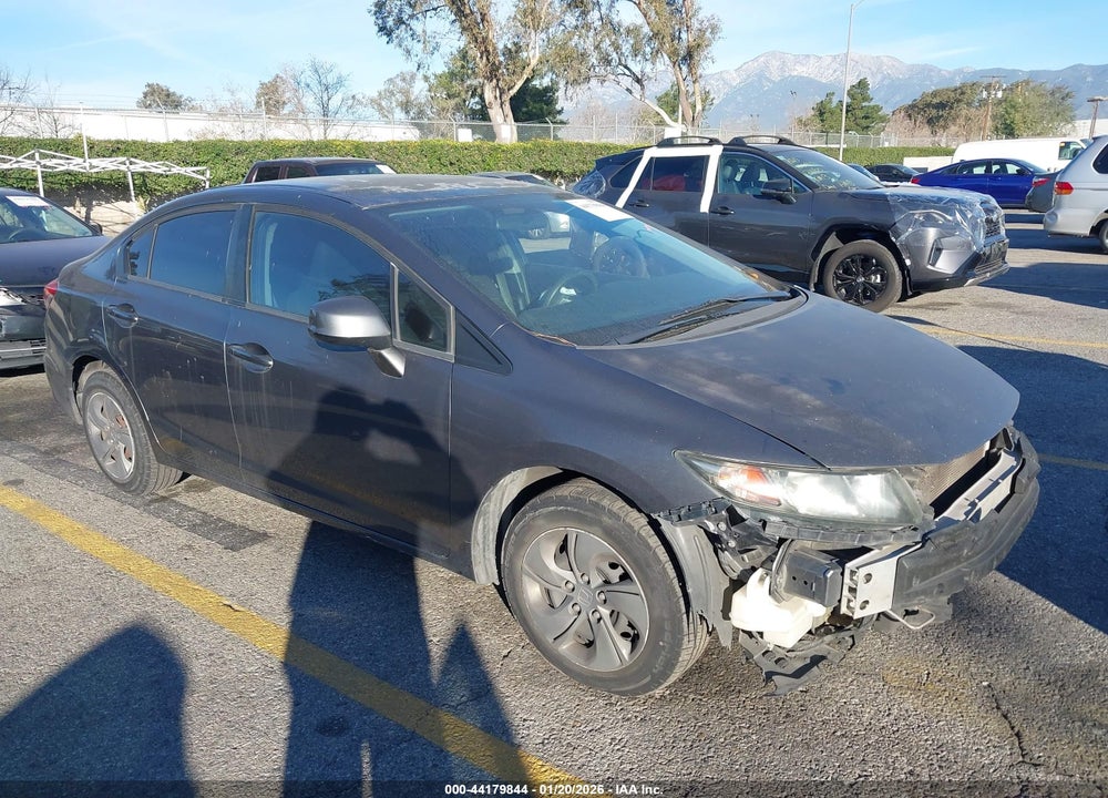 2013 HONDA CIVIC LX VIN: 19XFB2F56DE235390