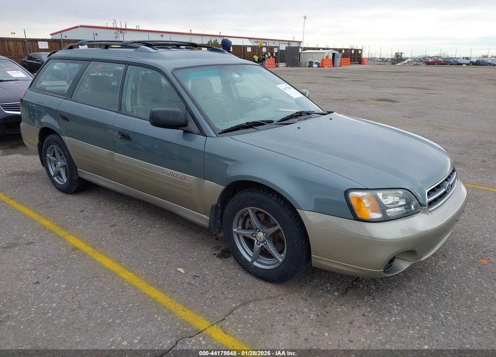 2002 SUBARU OUTBACK VIN: 4S3BH665326628495