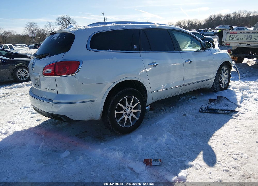 2016 BUICK ENCLAVE LEATHER VIN: 5GAKVBKD0GJ347856