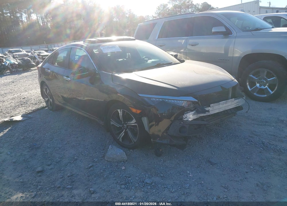 2016 HONDA CIVIC TOURING VIN: 19XFC1F9XGE010923