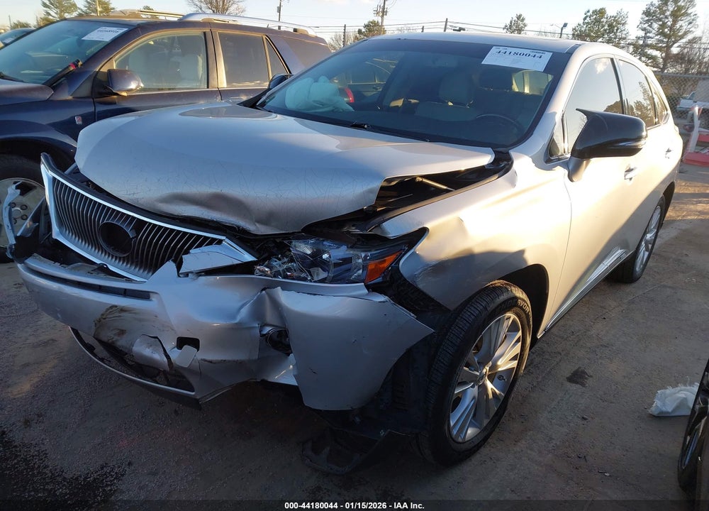 2011 LEXUS RX 450H VIN: JTJZB1BA2B2005847