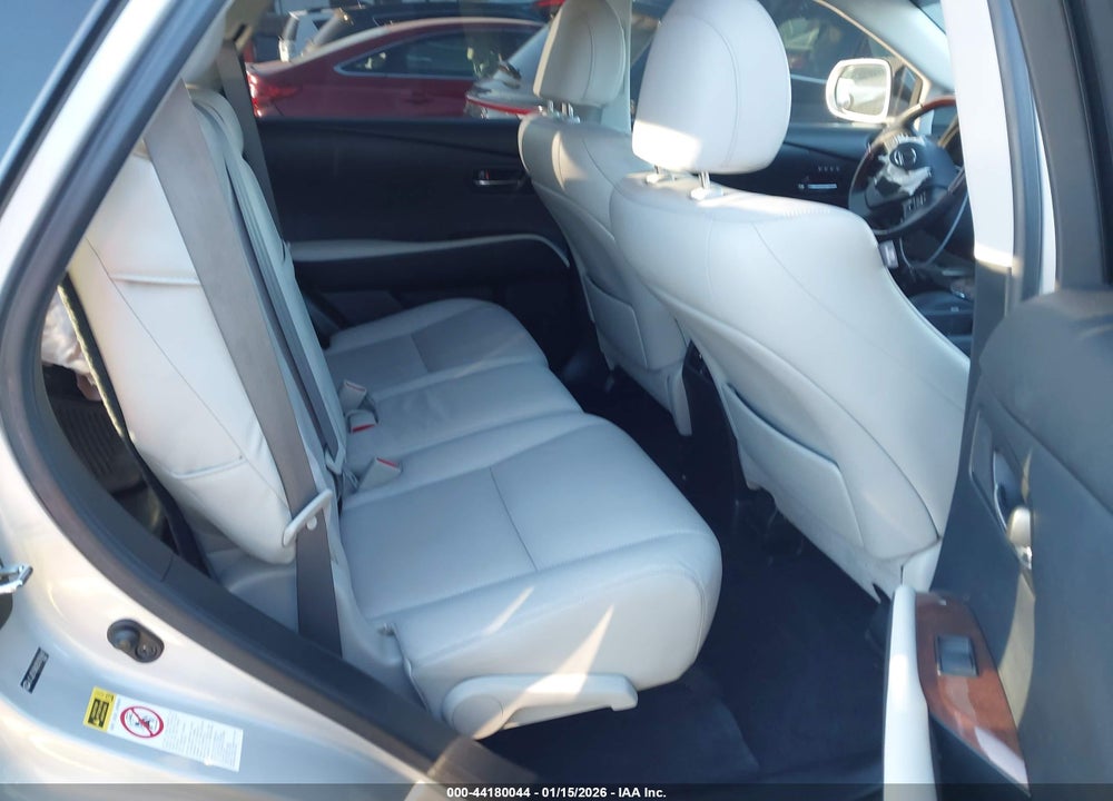 2011 LEXUS RX 450H VIN: JTJZB1BA2B2005847