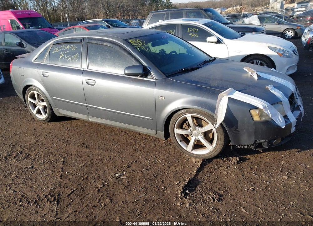 2003 AUDI A4 3.0 VIN: WAULT68EX3A302303