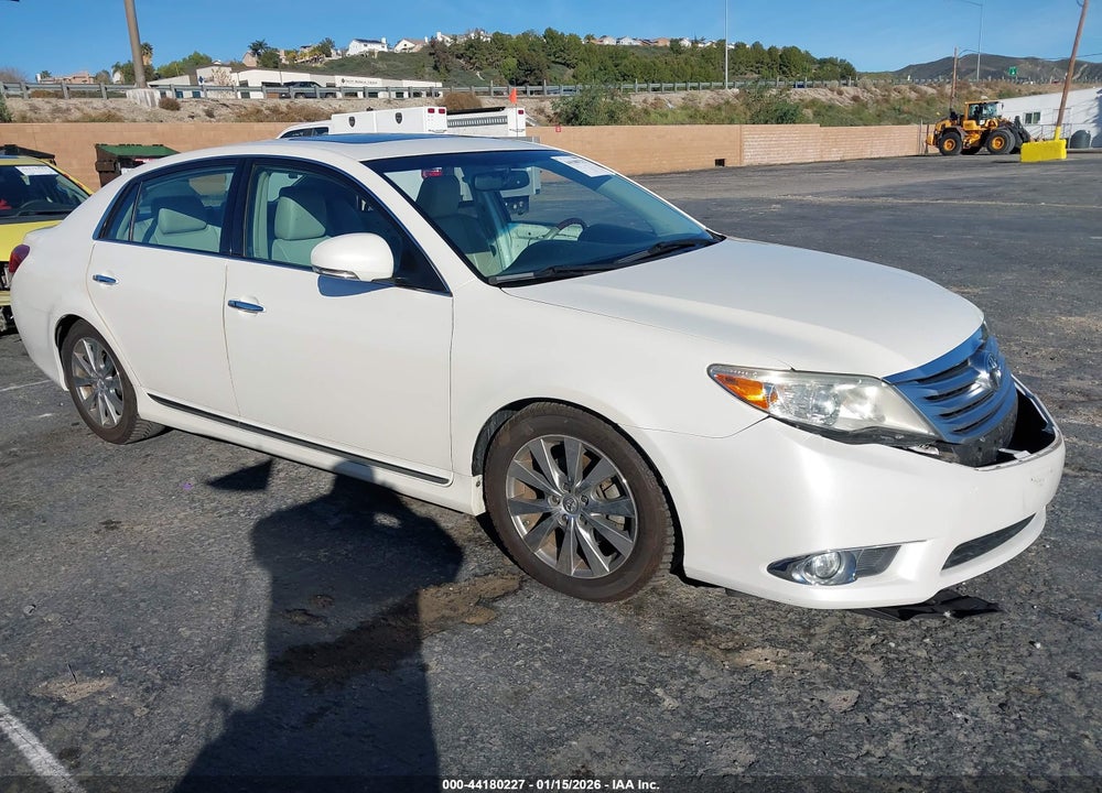 2011 TOYOTA AVALON LIMITED VIN: 4T1BK3DBXBU434658