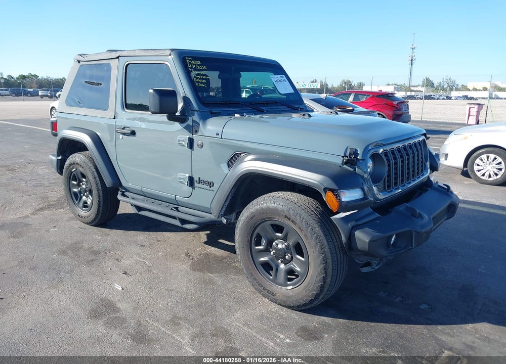 2024 JEEP WRANGLER 2-DOOR SPORT 4X4 VIN: 1C4PJXAG8RW260351