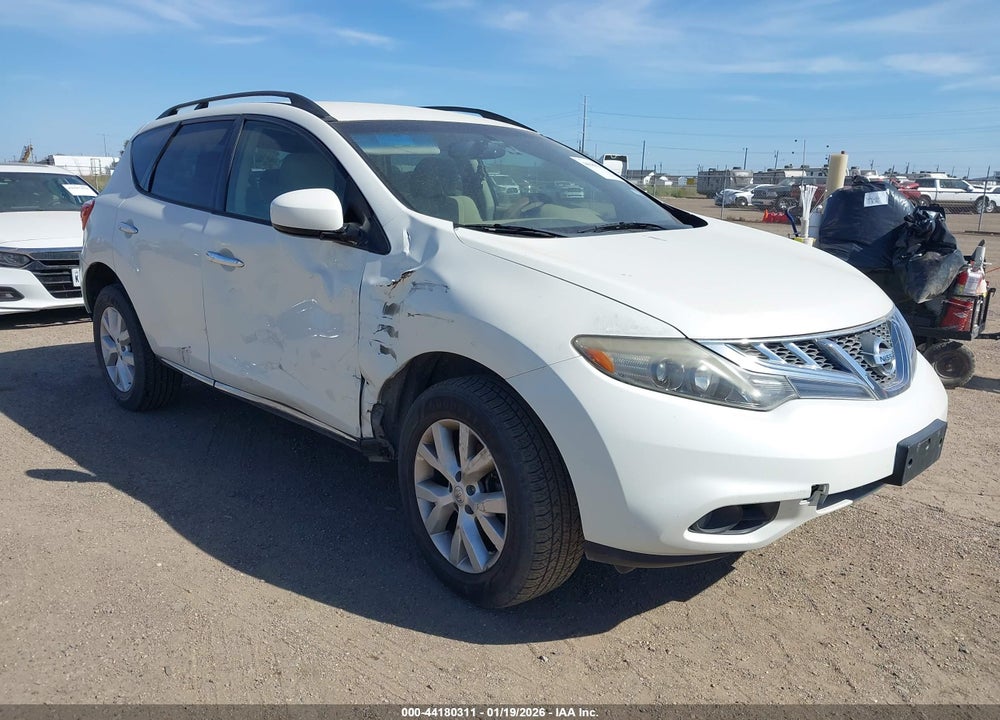 2014 NISSAN MURANO SV VIN: JN8AZ1MU6EW416110