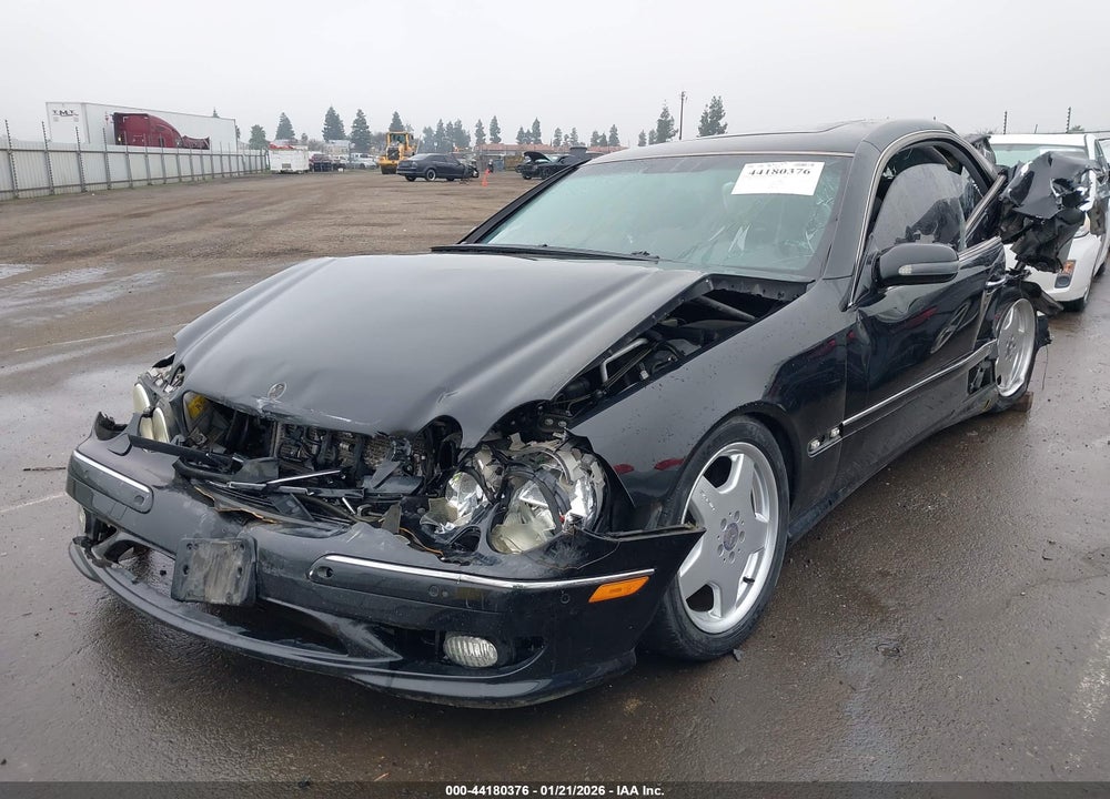 2002 MERCEDES-BENZ CL 55 AMG VIN: WDBPJ73J42A023155