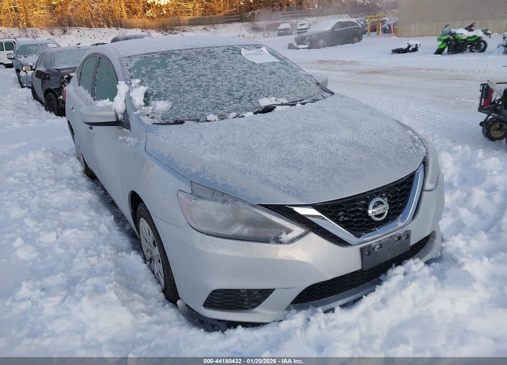 2017 NISSAN SENTRA SV VIN: 3N1AB7AP8HY361483