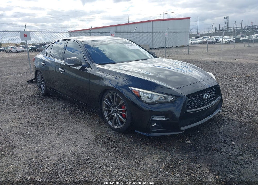 2021 INFINITI Q50 RED SPORT 400 AWD VIN: JN1FV7DR5MM880045