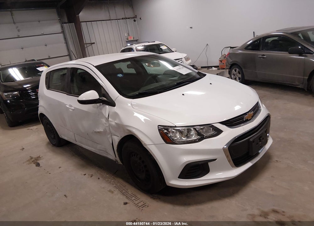 2017 CHEVROLET SONIC LT AUTO VIN: 1G1JG6SH8H4169430
