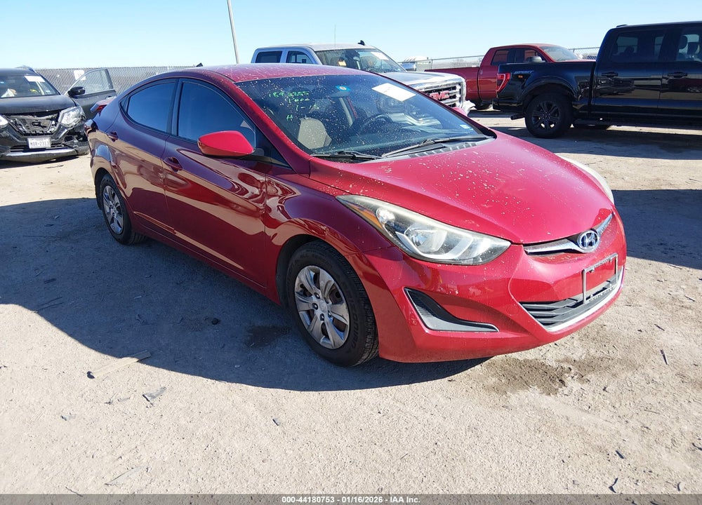 2016 HYUNDAI ELANTRA SE VIN: KMHDH4AE9GU584117