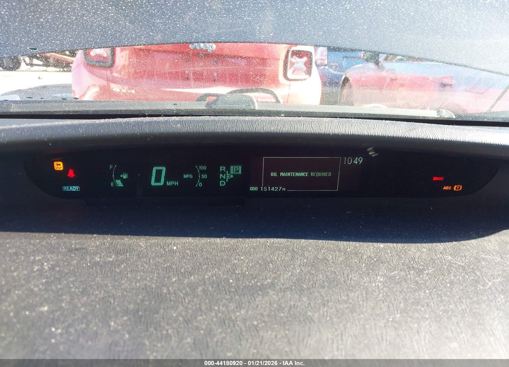 2011 TOYOTA PRIUS TWO VIN: JTDKN3DU6B0323660
