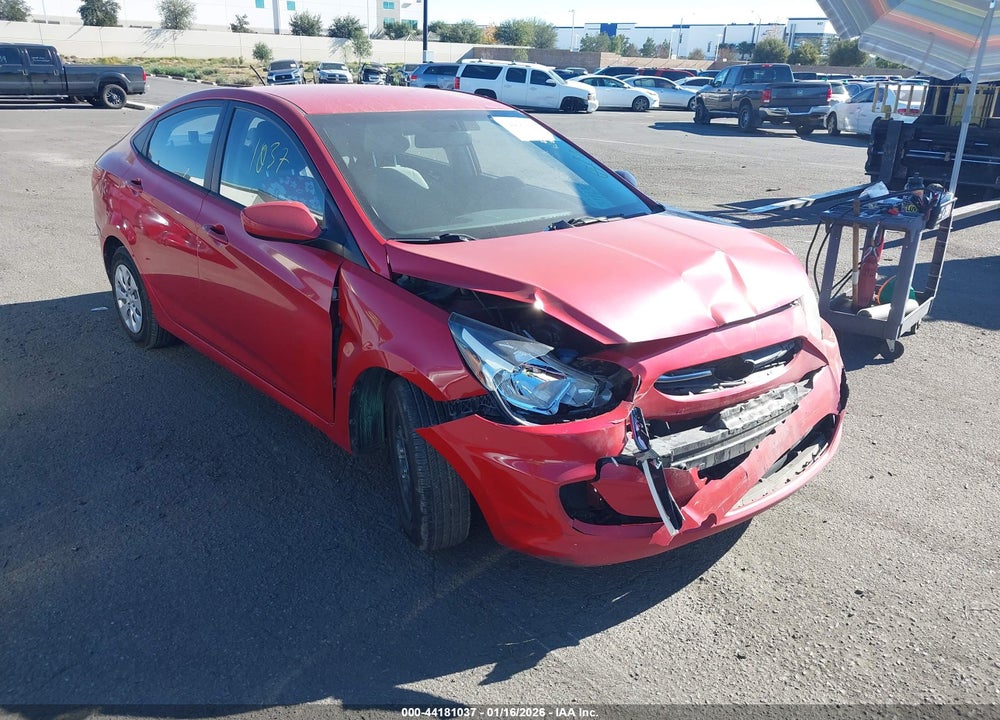 2015 HYUNDAI ACCENT GLS VIN: KMHCT4AE0FU801031
