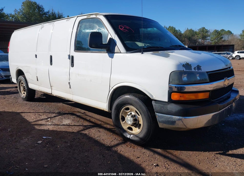 2012 CHEVROLET EXPRESS 2500 WORK VAN VIN: 1GCWGGFG2C1130900