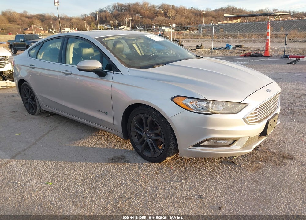 2018 FORD FUSION HYBRID SE VIN: 3FA6P0LU2JR219960