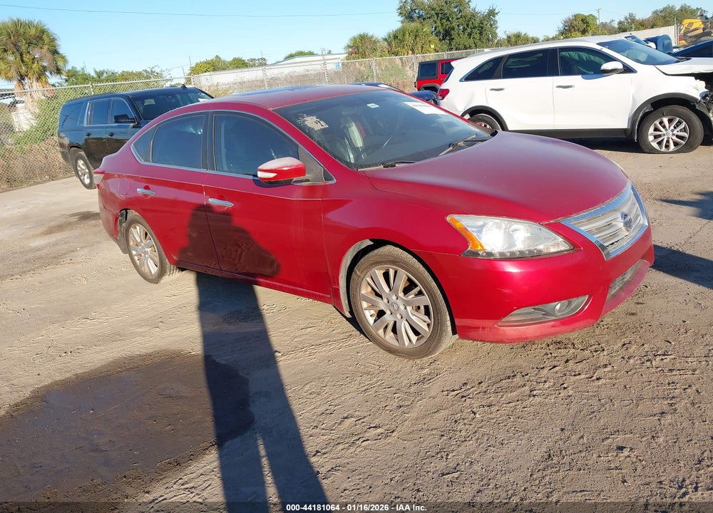 2013 NISSAN SENTRA SL VIN: 3N1AB7AP9DL626158