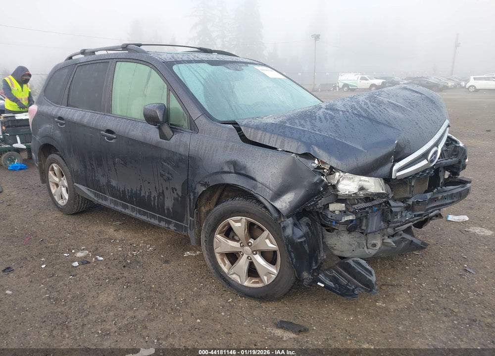 2015 SUBARU FORESTER 2.5I PREMIUM VIN: JF2SJAFCXFH590314