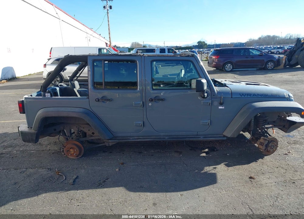 2014 JEEP WRANGLER UNLIMITED SPORT VIN: 1C4BJWDGXEL129482