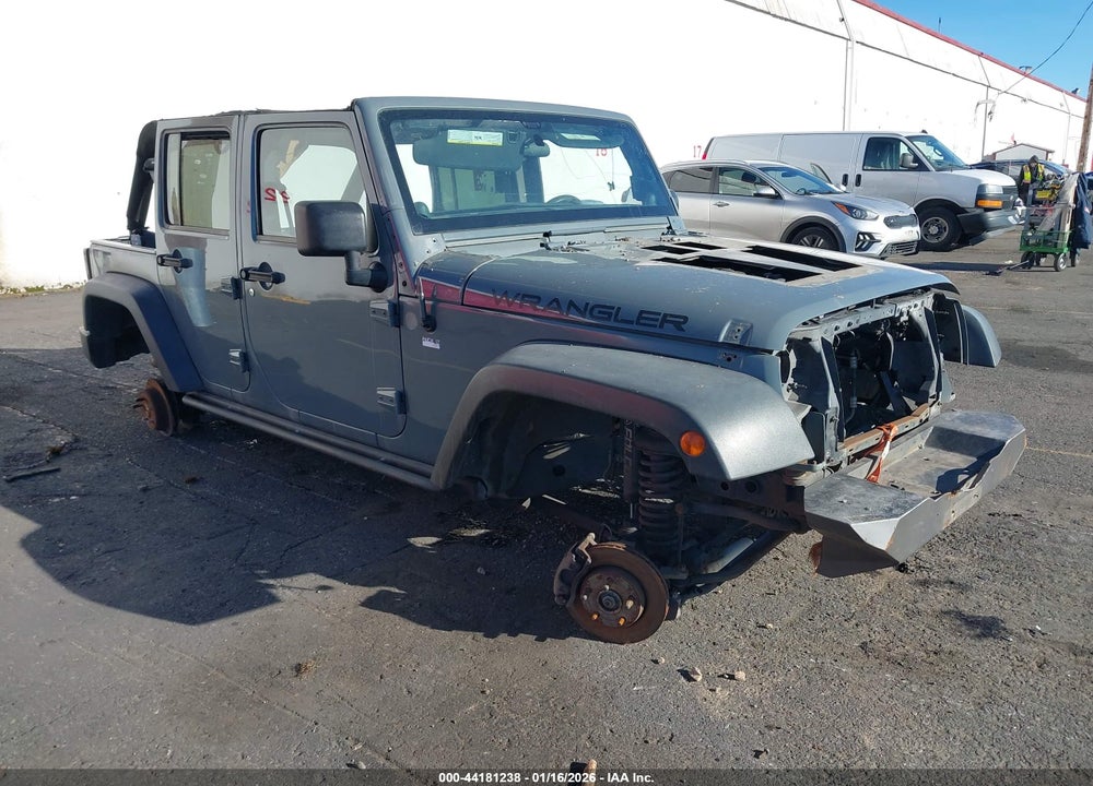 2014 JEEP WRANGLER UNLIMITED SPORT VIN: 1C4BJWDGXEL129482