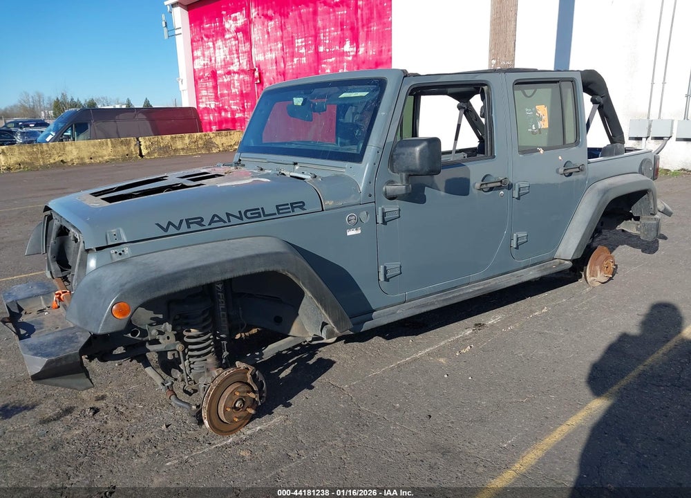 2014 JEEP WRANGLER UNLIMITED SPORT VIN: 1C4BJWDGXEL129482