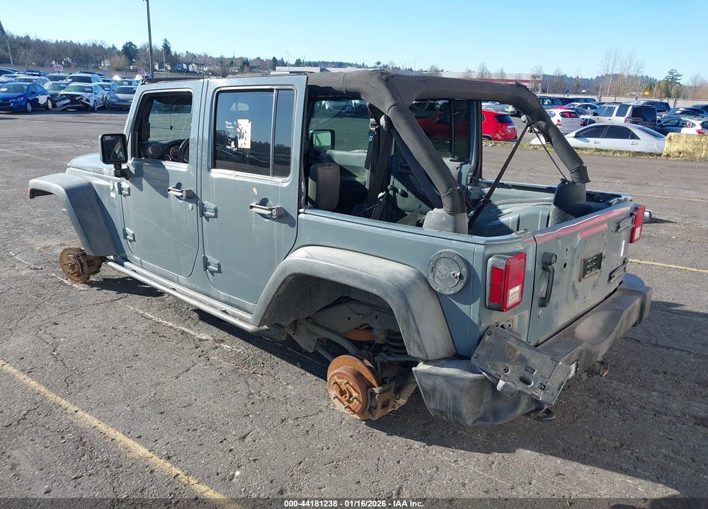 2014 JEEP WRANGLER UNLIMITED SPORT VIN: 1C4BJWDGXEL129482