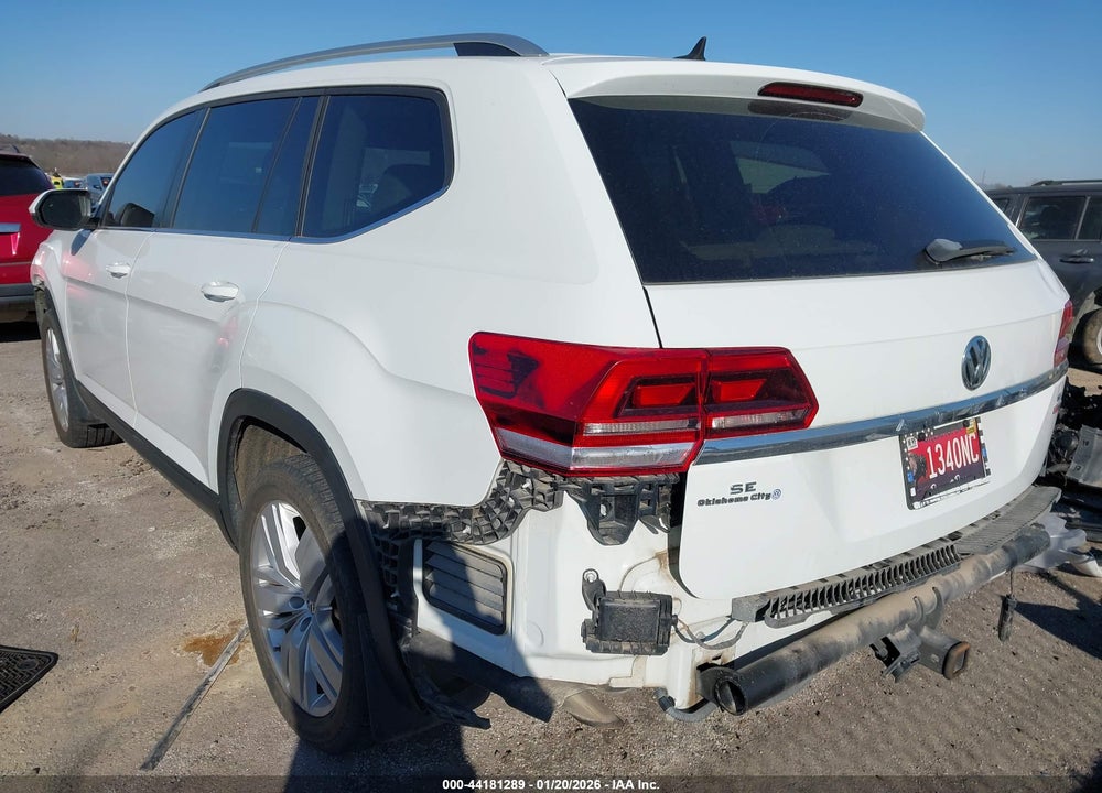 2019 VOLKSWAGEN ATLAS 3.6L V6 SE W/TECHNOLOGY VIN: 1V2UR2CA5KC526938