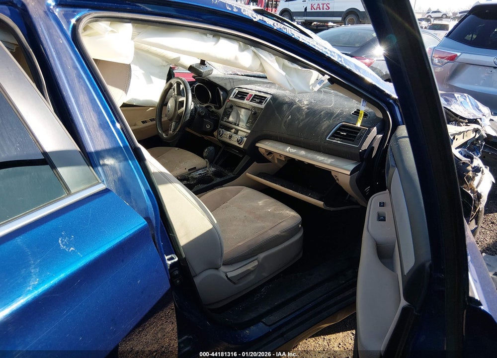 2017 SUBARU OUTBACK 2.5I PREMIUM VIN: 4S4BSAHC3H3372395