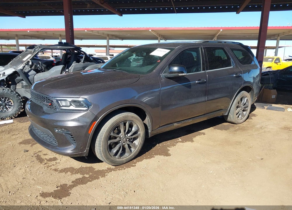 2021 DODGE DURANGO GT PLUS AWD VIN: 1C4RDJDG8MC644181