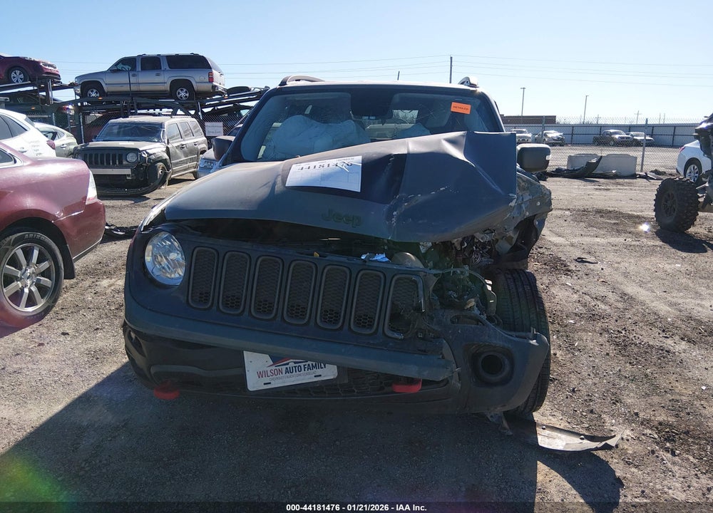 2016 JEEP RENEGADE TRAILHAWK VIN: ZACCJBCTXGPD57119