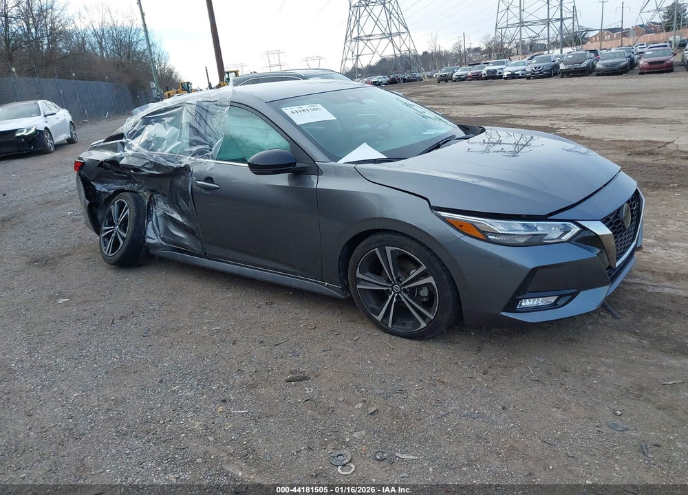 2021 NISSAN SENTRA SR XTRONIC CVT VIN: 3N1AB8DV6MY260162