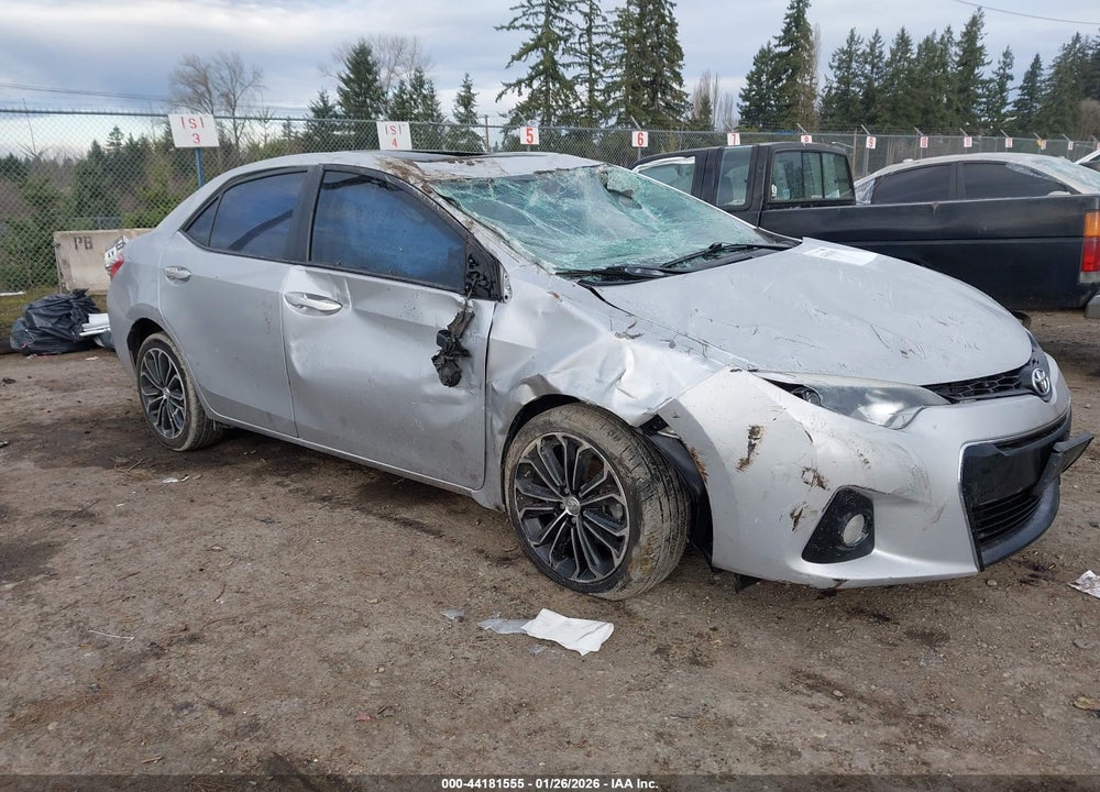 2014 TOYOTA COROLLA S PREMIUM VIN: 2T1BURHE4EC121063