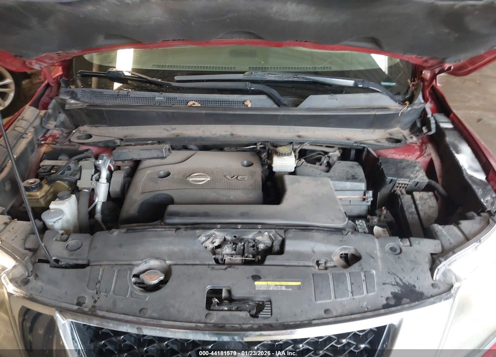 2015 NISSAN PATHFINDER PLATINUM VIN: 5N1AR2MN6FC618969