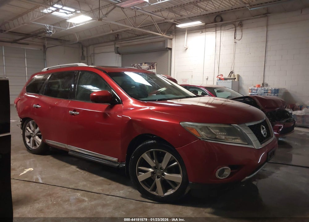 2015 NISSAN PATHFINDER PLATINUM VIN: 5N1AR2MN6FC618969