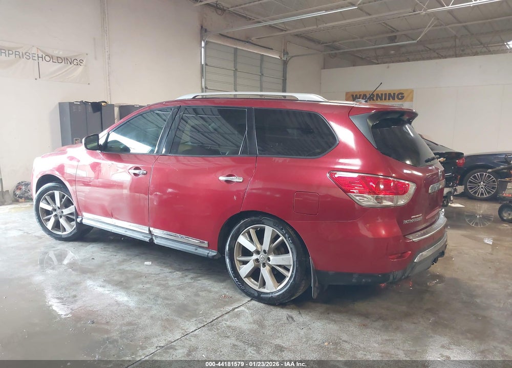 2015 NISSAN PATHFINDER PLATINUM VIN: 5N1AR2MN6FC618969