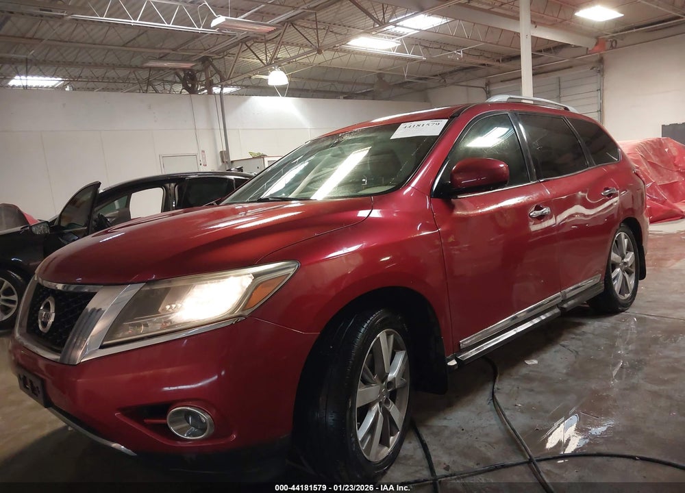 2015 NISSAN PATHFINDER PLATINUM VIN: 5N1AR2MN6FC618969
