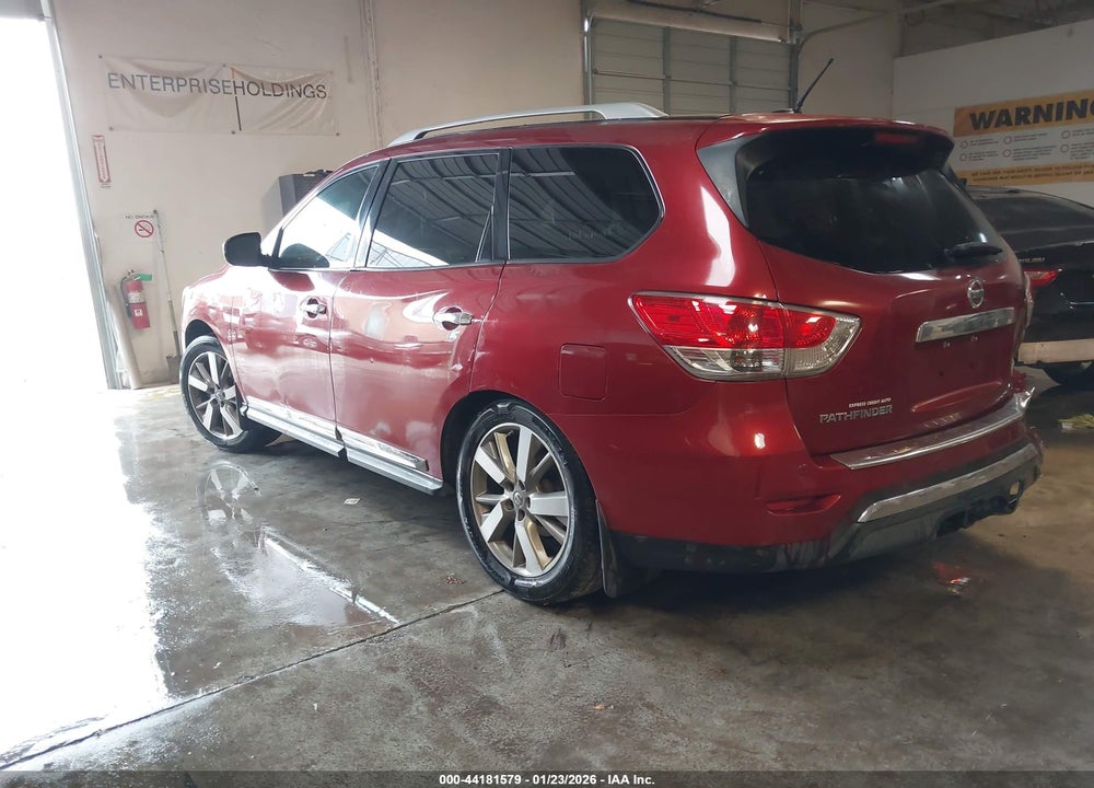 2015 NISSAN PATHFINDER PLATINUM VIN: 5N1AR2MN6FC618969
