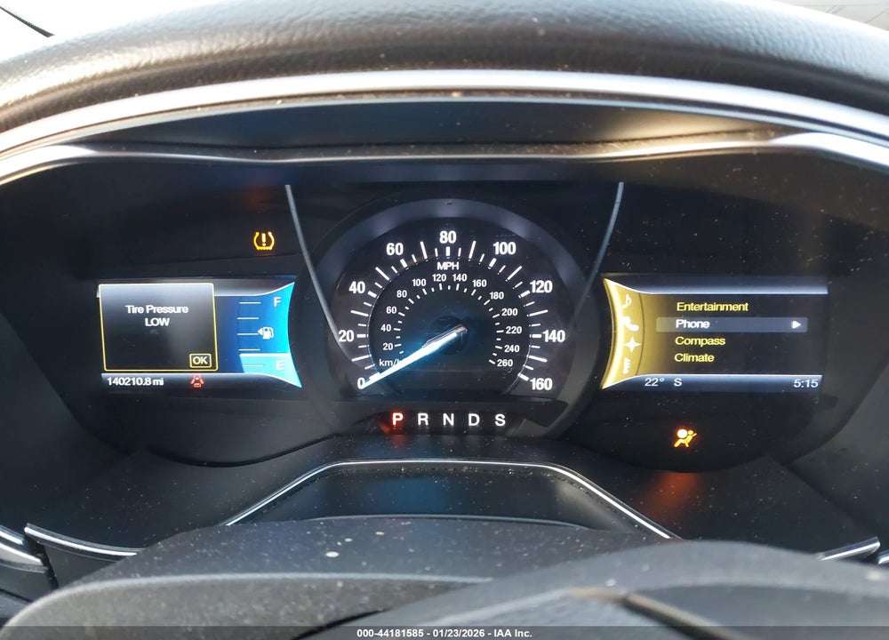 2014 FORD FUSION SE VIN: 3FA6P0H92ER105872
