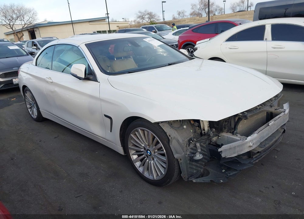 2014 BMW 428I VIN: WBA3V7C50EJ873163