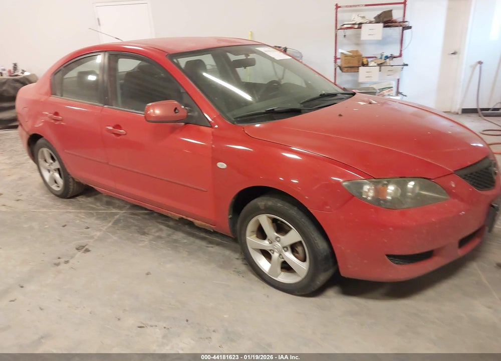 2005 MAZDA 3 I VIN: JM1BK12FX51247019
