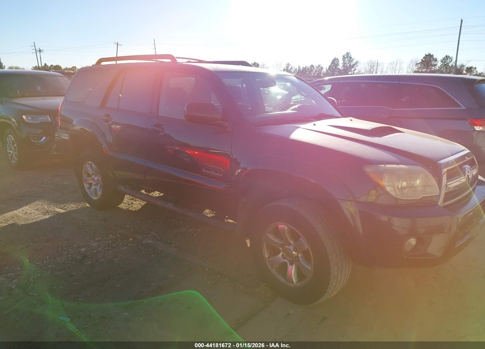 2007 TOYOTA 4RUNNER SPORT V6 VIN: JTEZU14R478075799